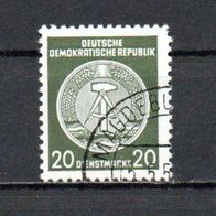 DDR, Dienstmarken 1954, Mi.-Nr.: 22xX, Gestempelt (1)