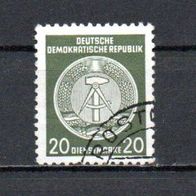 DDR, Dienstmarken 1954, Mi.-Nr.: 22xX, Gestempelt (2)
