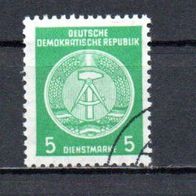 DDR, Dienstmarken 1957, Mi.-Nr.: 34y AY, Gestempelt