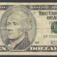 Vereinigte Staaten von Amerika - 10 Dollar - Serie 2003 - gelaufen - siehe Foto