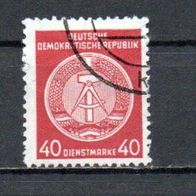 DDR, Dienstmarken 1957, Mi.-Nr.: 39y AY, Gestempelt (1)