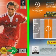 Panini Champions League 2009/10 Hamit Altintop FC Bayern München