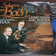 Leonid Kogan / Karl Richter - Bach: six sonatas for violin and harpsichord LP