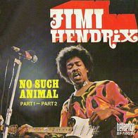 Jimi Hendrix - No Such Animal Part 1 & 2 - 7" - Bellaphon BF 18 019 (D) 1970