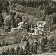 alte AK Oberglottertal im Schwarzwald, Sanatorium Glotterbad