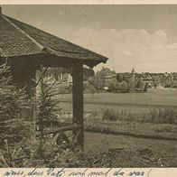 alte AK Königsfeld im Schwarzwald 1934