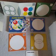 Vintage Farbwürfelspiel Junior Mathe, Ravensburger Spiele 1972