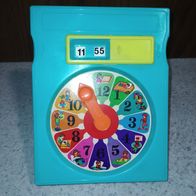 Vintage Kinder Lernspielzeug -- lerne die Uhrzeit