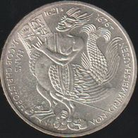 1976 BRD Grimmelshausen 5 DM Stempelglanz