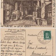 Stralsund-Johanniskloster-AK 1928 Altershilfe des deutschen Volkes Erh.1