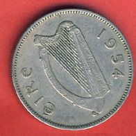 Irland 1 Scilling 1954