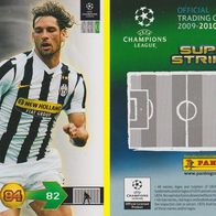 Panini Champions League 2009/10 Amauri Juventus Turin