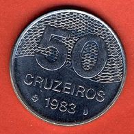 Brasilien 50 Cruzeiro 1983