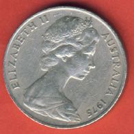 Australien 20 Cents 1975 Schnabeltier