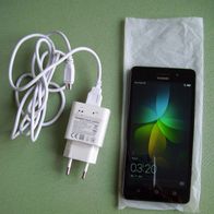 Handy Huawei Model CHC-U01 Schwarz m. Ladekabel Android Smartphone 8GB