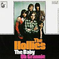The Hollies - The Baby / Oh Grannie -7"- Hansa 12 017 AT (D) 1972