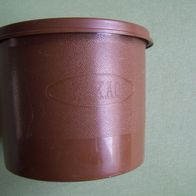 Vintage Tupperware 250-12 Rund Braun Deckel A-Deckel 215-73 Kakao 630 ml Deckeldose