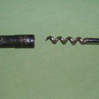 Vintage Retro Weinöffner Korkenzieher Schlüsselform Bronze