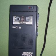 Vintage Assmann Compur MC6 Diktiergerät Aufnahmegerät ohne Funktion