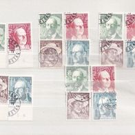 Schweiz MiNr. 1146-1149 Porträts kpl. gest. eine zur Auswahl M€ 2,20 #E265ad