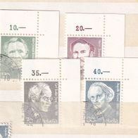 Schweiz MiNr. 1137-1140 Porträts V kpl. gest. eine zur Auswahl M€ 2,20 #E267d8a