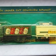 Sternquell (Plauen) Truck LKW MAN TG mit Verkaufswagen-Anhänger