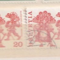 Schweiz MiNr. 1102 Do/Du gestempelt M€ 1,00 #E129c