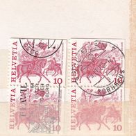 Schweiz MiNr. 1101 Eor/Eru ZDR gest. eine zur Auswahl M€ 1,00 #E137f