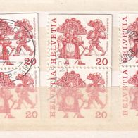 Schweiz MiNr. 1102 Eor/Eru ZDR gest. eine zur Auswahl M€ 1,00 #E143d