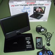 Jay-tech Portable DVD/DVBT Player 968R 9" 270°drehbar MPEG4 + MP3 Wiedergabe