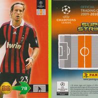 Panini Champions League 2009/10 Massimo Ambrosini AC Mailand