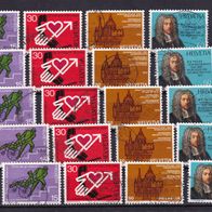 Schweiz MiNr. 1058-1061 Jahresereign. kpl. gest. eine zur Auswahl M€ 2,00 #E303f5e