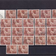 Schweiz MiNr. 1057y Turmhahn St. Ursen gest. eine zur Auswahl M€ 0,60 #E305f6e