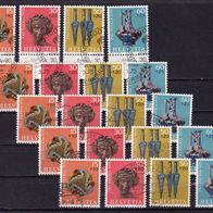 Schweiz MiNr. 1053-1056 Pro Patria kpl. gest. eine zur Auswahl M€ 3,50 #E306f7e