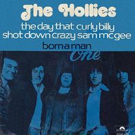 The Hollies - The Day That Curly Billy Shot Down Crazy Sam -7"- Polydor 2058 403 (UK)
