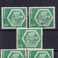 Schweiz MiNr. 1037 Stein am Rhein gest. eine zur Auswahl M€ 1,40 #E155e