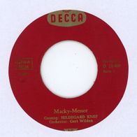 7 Vinyl Hildegard Knef / Macky Messer ( Ohne Cover )