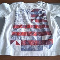 Weißes Shirt mit Aufdruck - Timberland - Gr. 74