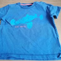 Blaues Shirt mit Aufdruck von Eat Ants - Gr. 80