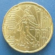20 Cent - Frankreich - 2014