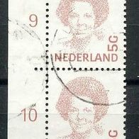 Niederlande Mi. Nr. 1457 2-fach senkrecht / Königin Beatrix o <