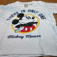 Weißes Shirt mit Aufdruck Mickey Mouse H&M - Gr. 80