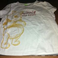 Weißes Shirt - winnie the pooh - Gr. 18 M