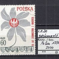 Polen 1970 25. Jahrestag der Angliederung der Gebiete MiNr. 2000 gestempelt