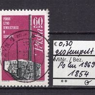 Polen 1968 Denkmal der Revolution MiNr. 1854 Vollstempel