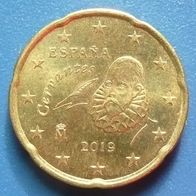 20 Cent - Spanien - 2019