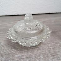 Zuckerdose Walther Glas mit Deckel Bonbondose *