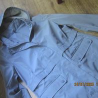 Damen Jacke gr 44 hellblau mit Kapuze