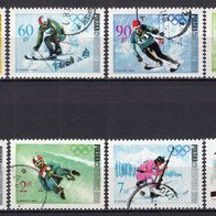 Polen 1968 Olympische Winterspiele, Grenoble MiNr. 1820 - 1827 gestempelt