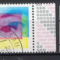BRD / Bund 1996 Kampagne gegen Drogenmissbrauch MiNr. 1882 gestempelt Neuendettelsau